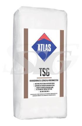 Szpachla renowacyjna gruboziarnista ATLAS TSG 25 kg (42 szt./paleta)